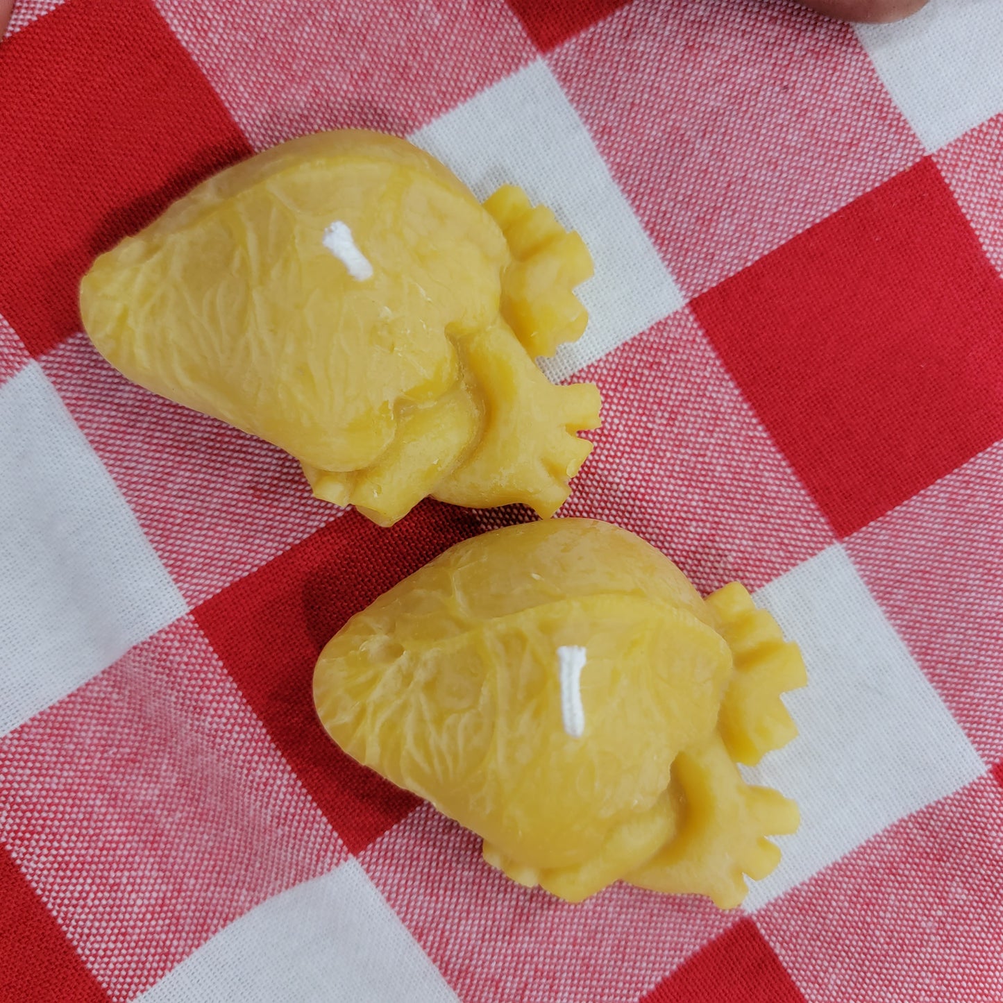 Anatomical Heart - Small, Set of 3 | Beeswax Candle