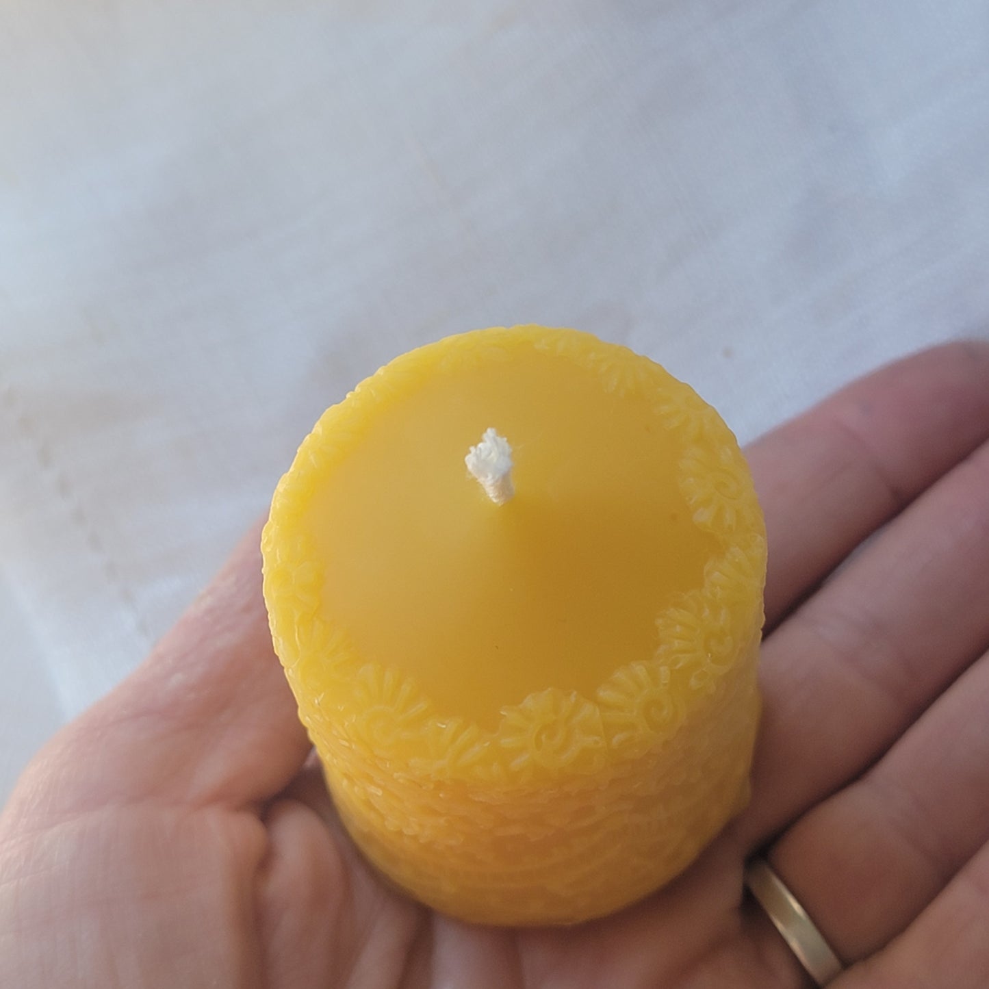 Small Sunday Votive | Beeswax Candle
