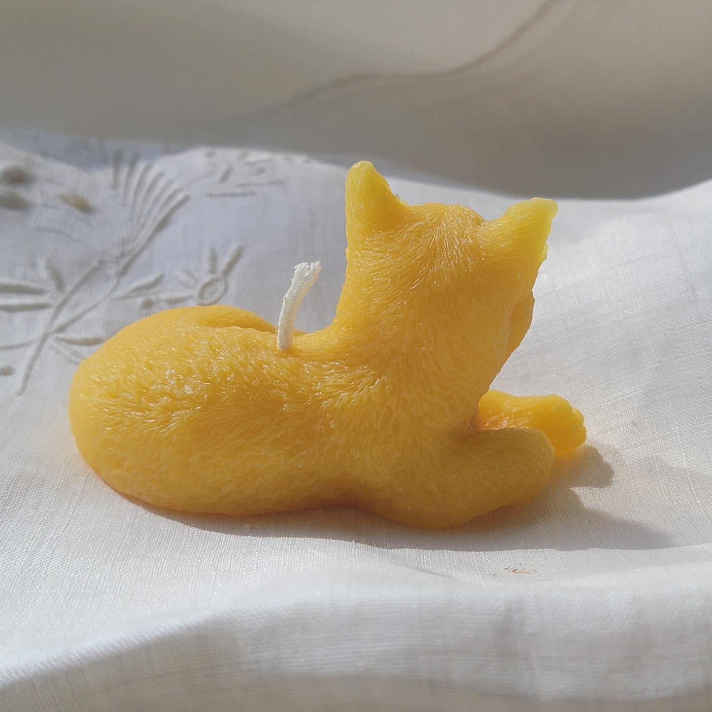 Cat in the Sunshine | Beeswax Candle