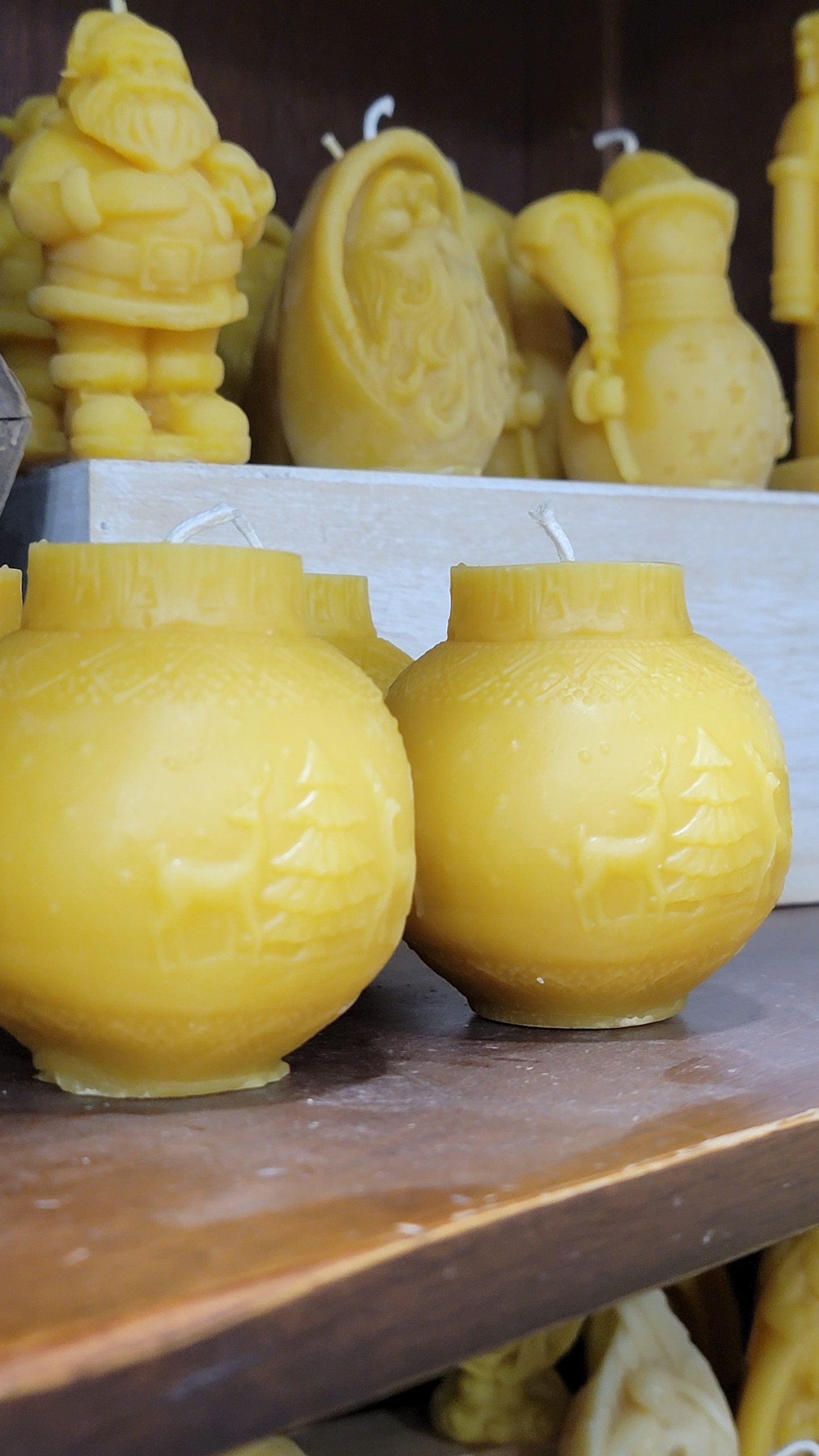 Winter Wonderland Ball | Beeswax Candle