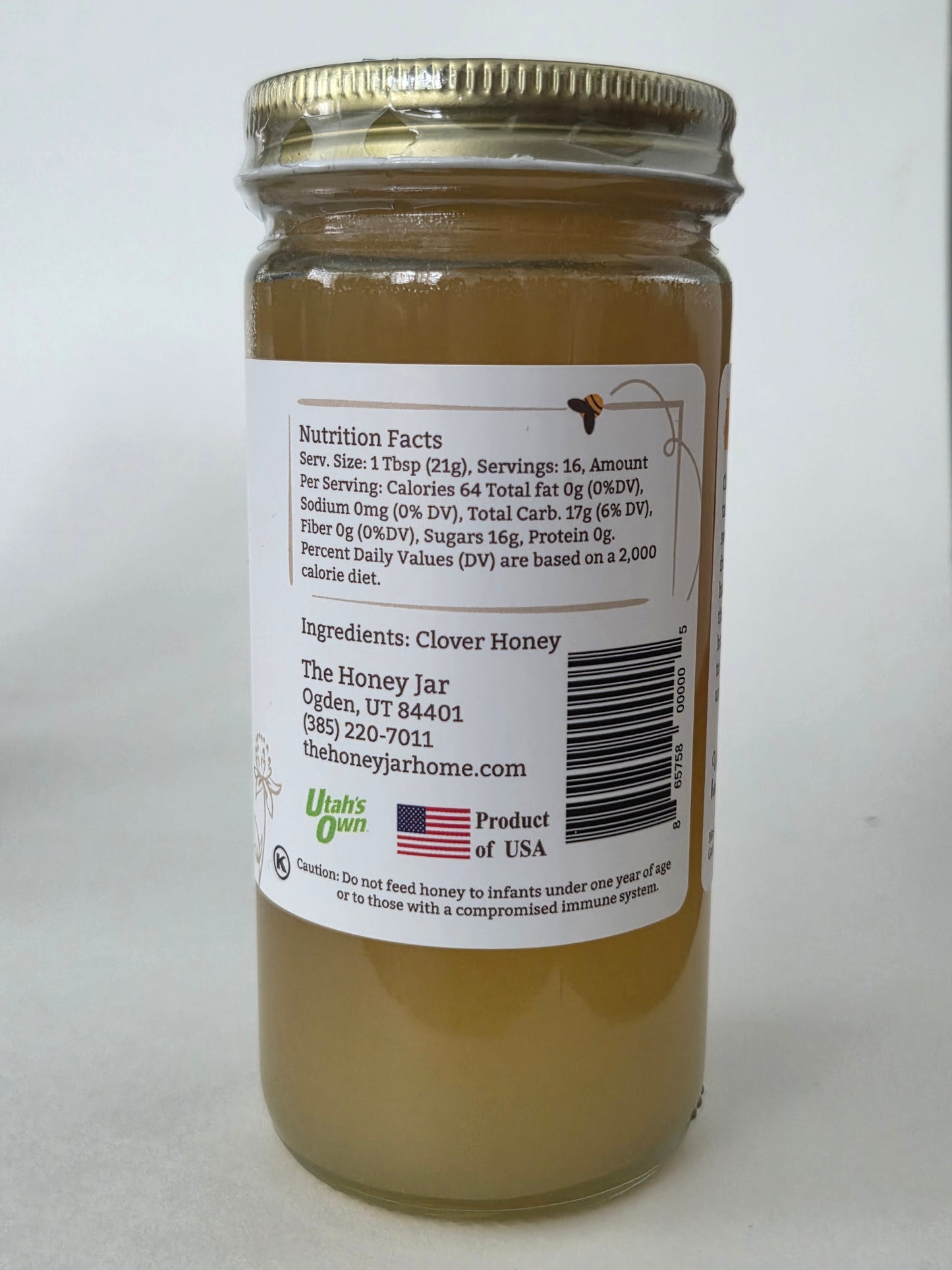 Raw Honey | 12oz Glass Jar