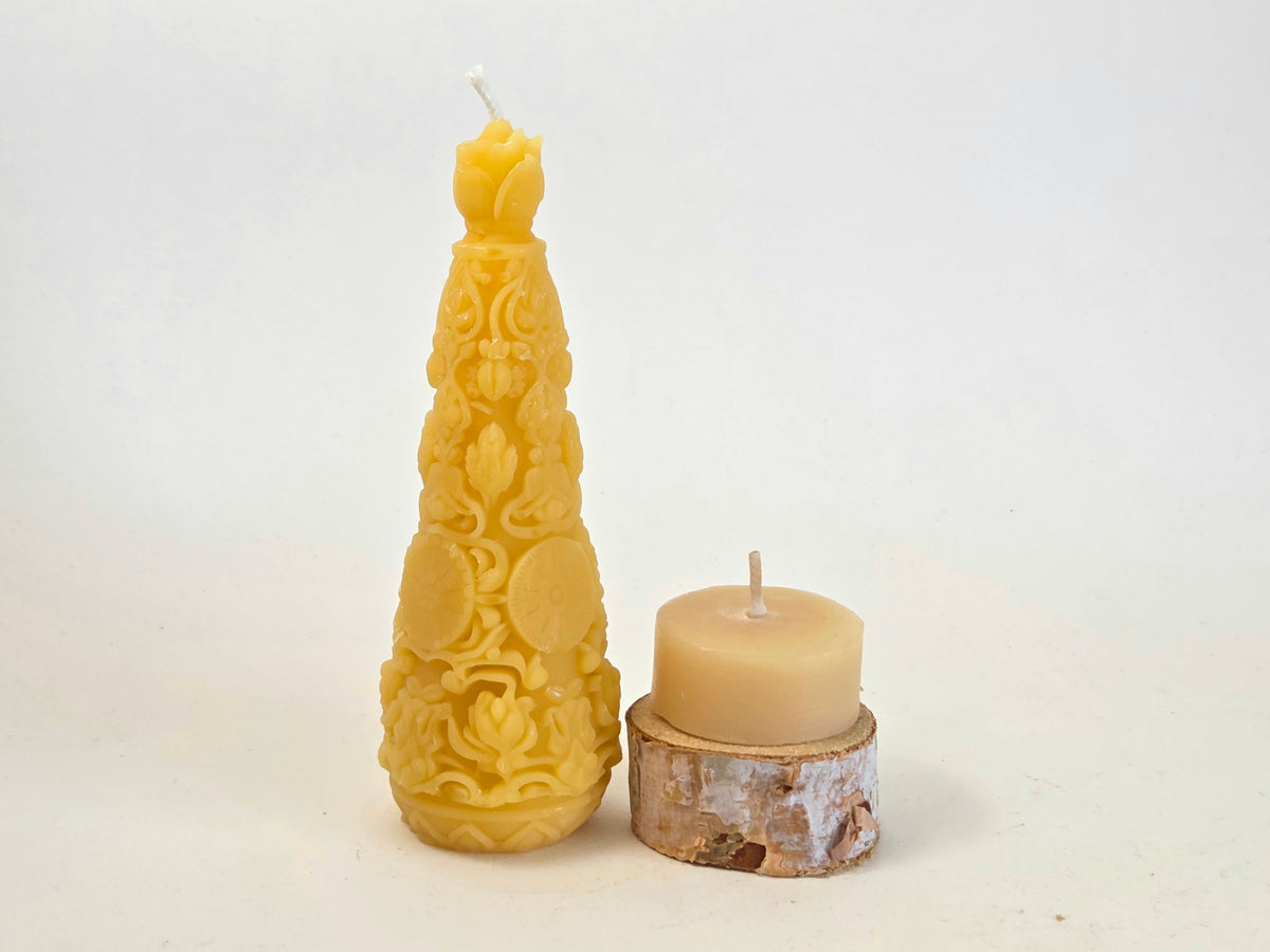 Cathedral Cone | Beeswax Candle