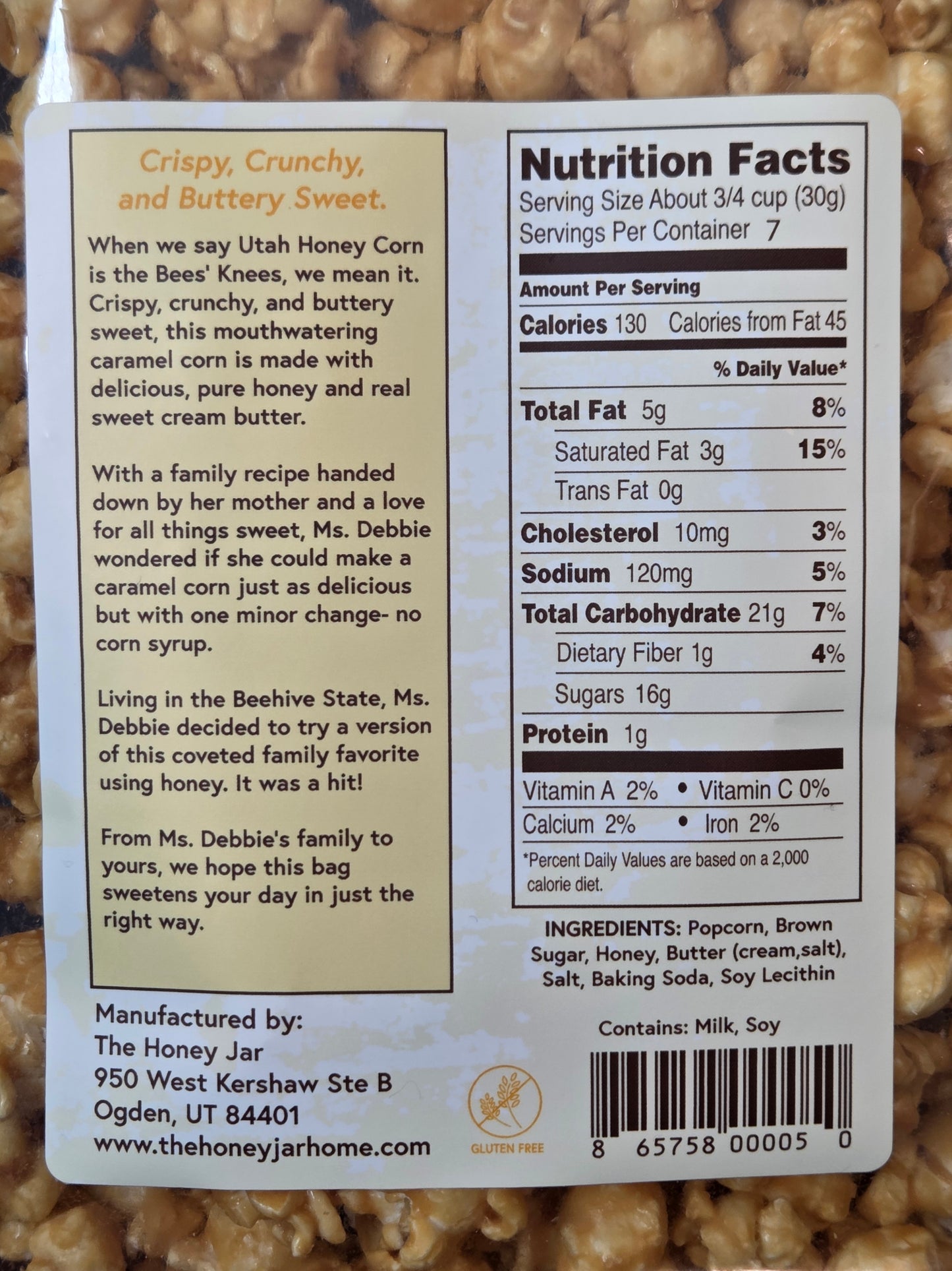 Honey Corn | Small-Batch Handmade Caramel Popcorn