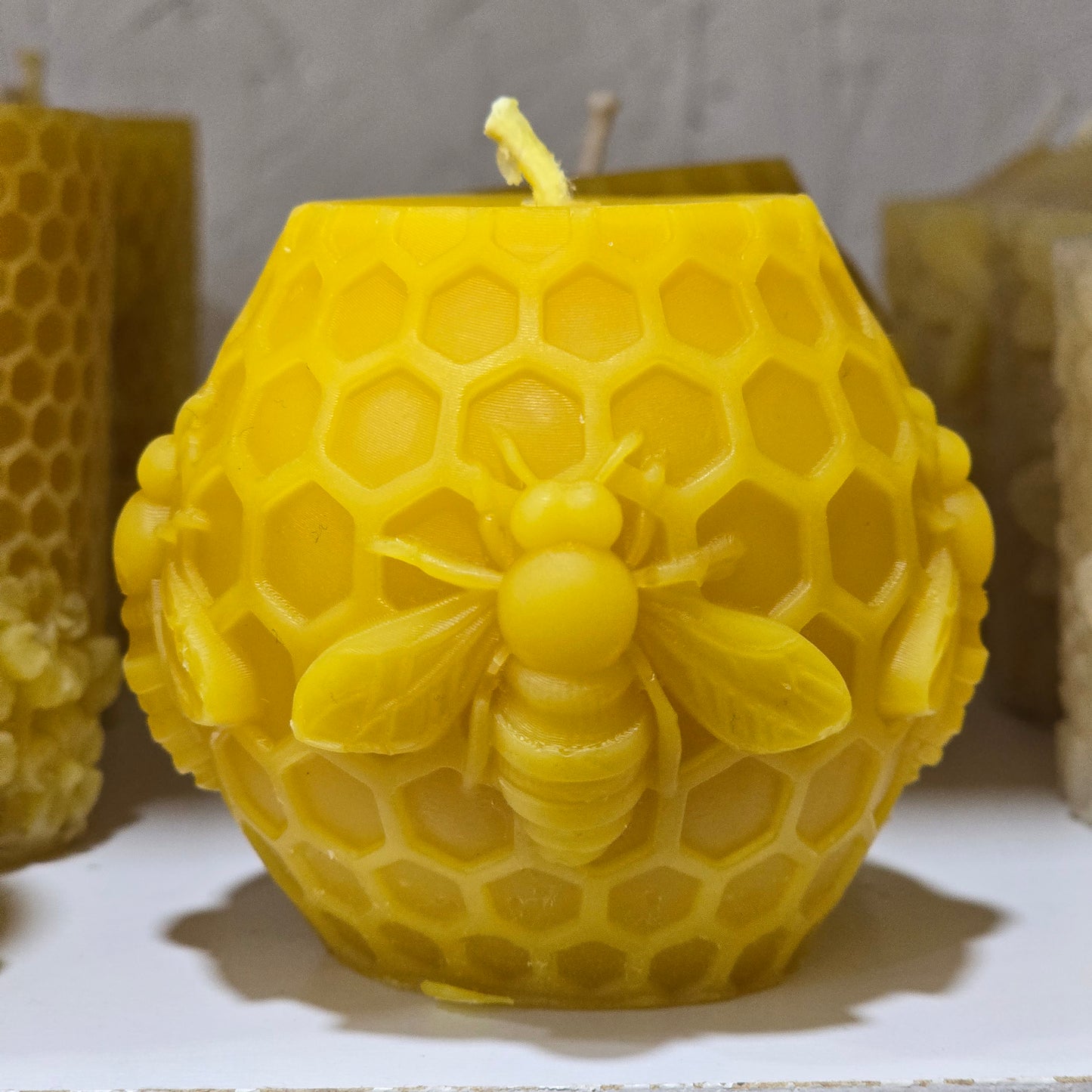 The Building Bee | Beeswax Candle