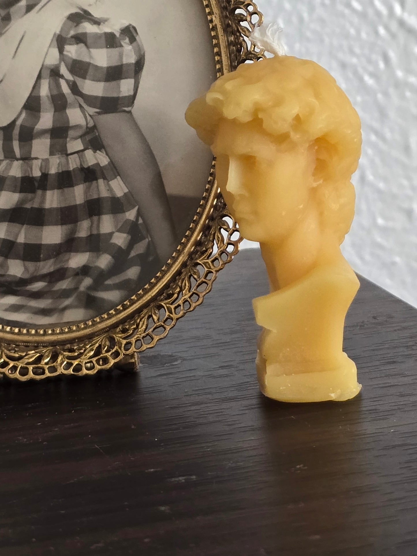 Handsome Greek Guy, Set of 3 | Beeswax Candle