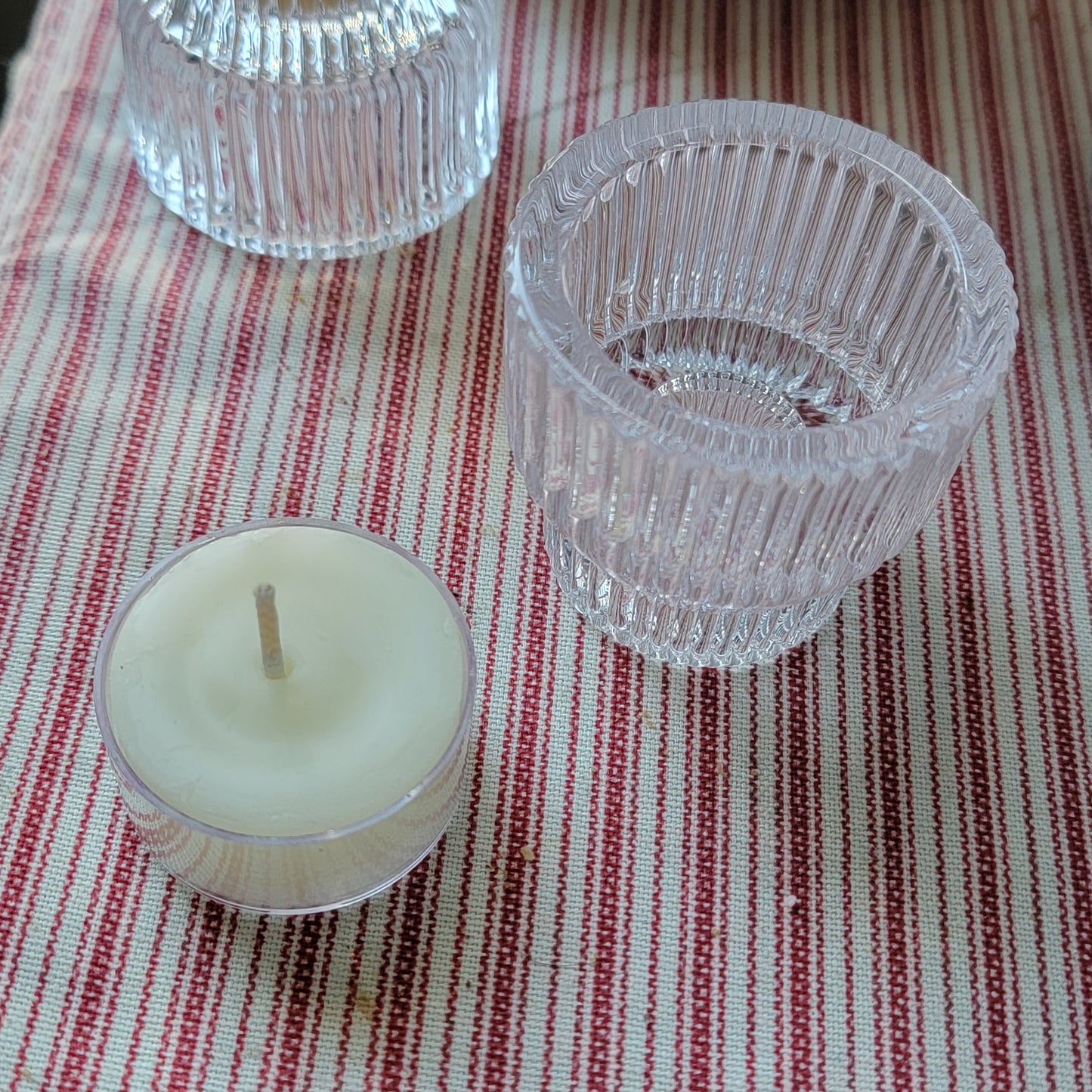 Glass Taper or Tealight Holder