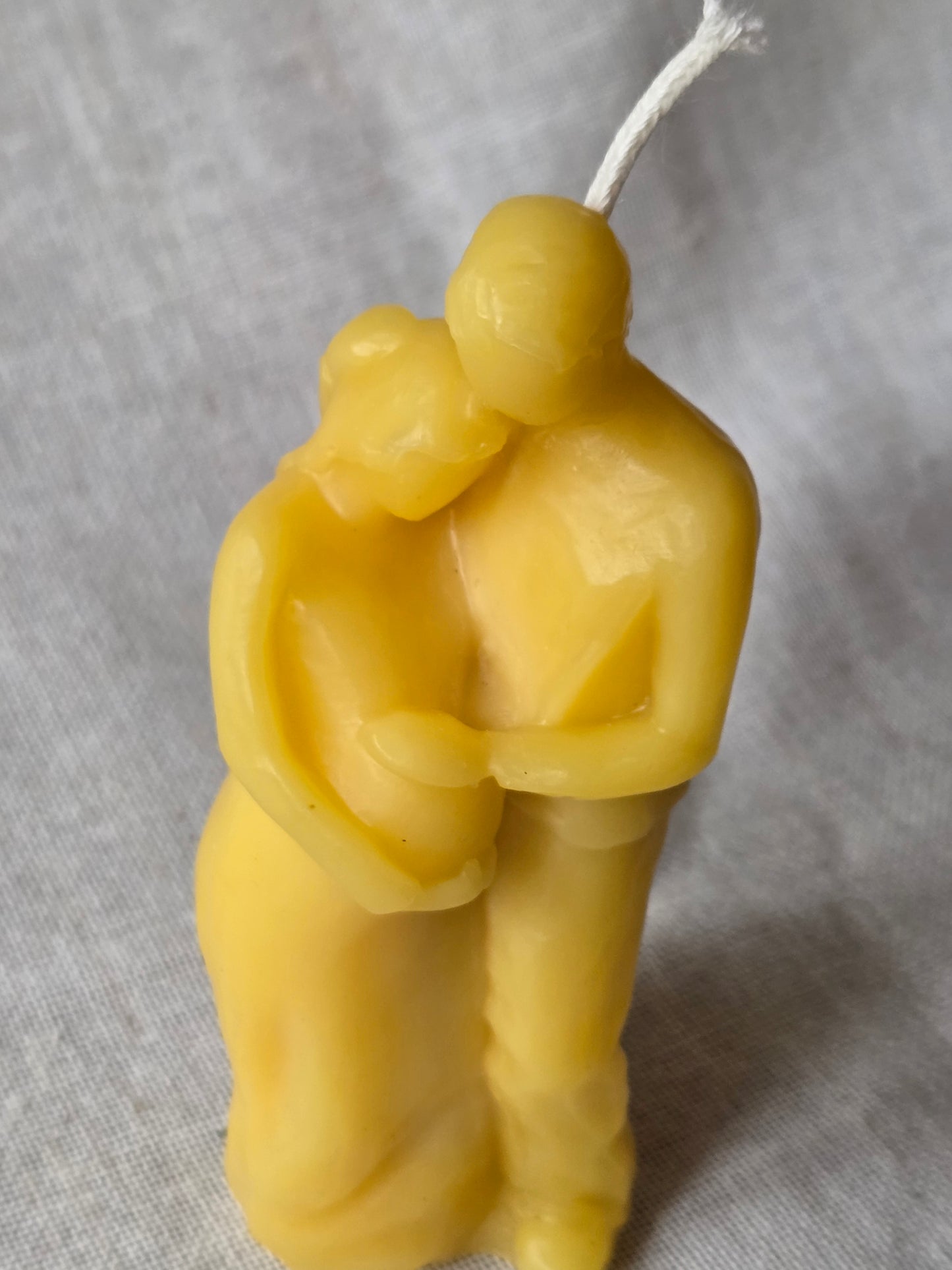 Beautiful Expectation | Pregnancy Beeswax Candle