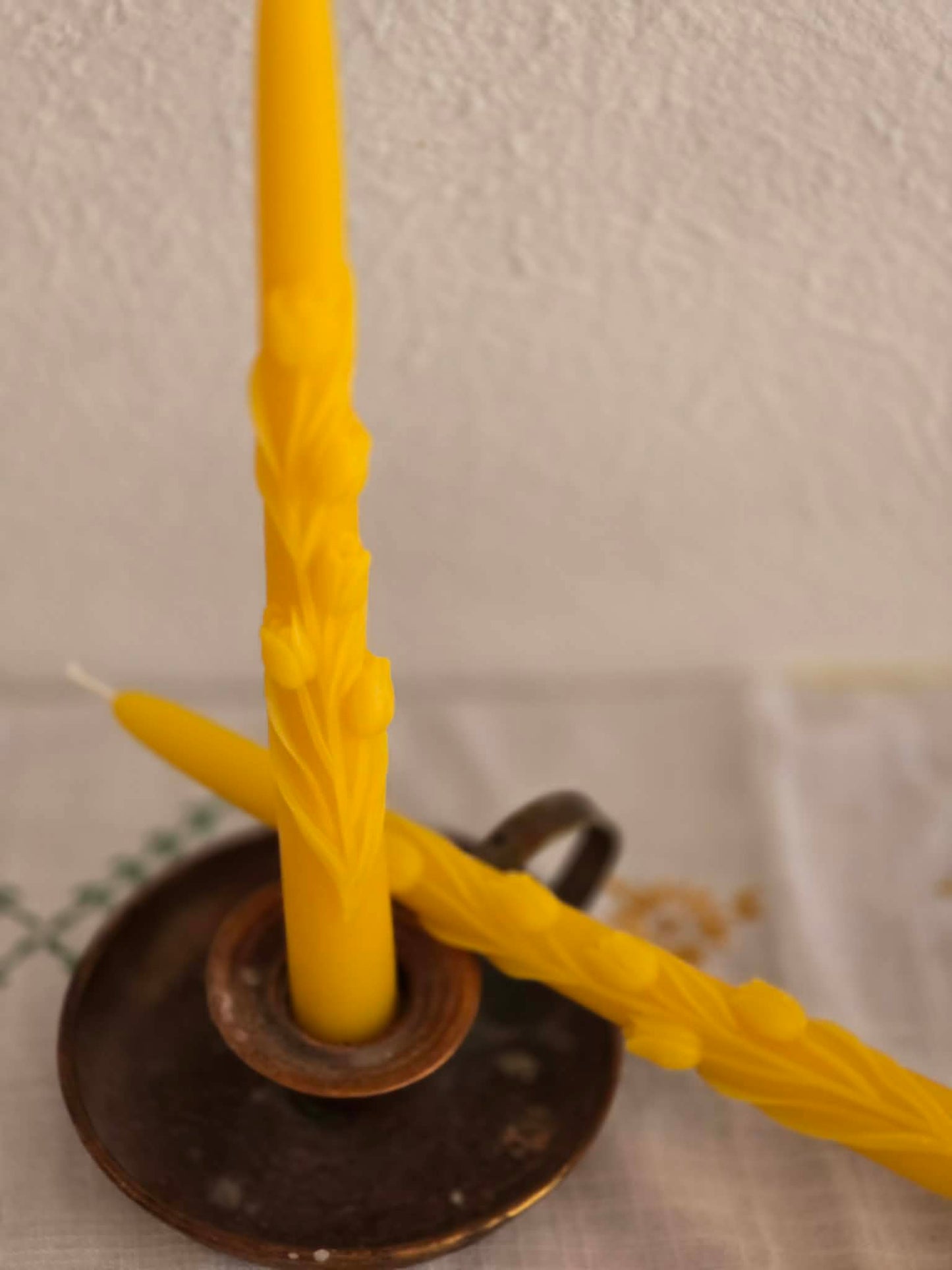 Petite Bouquet Taper - Set of 2 | Beeswax Candles