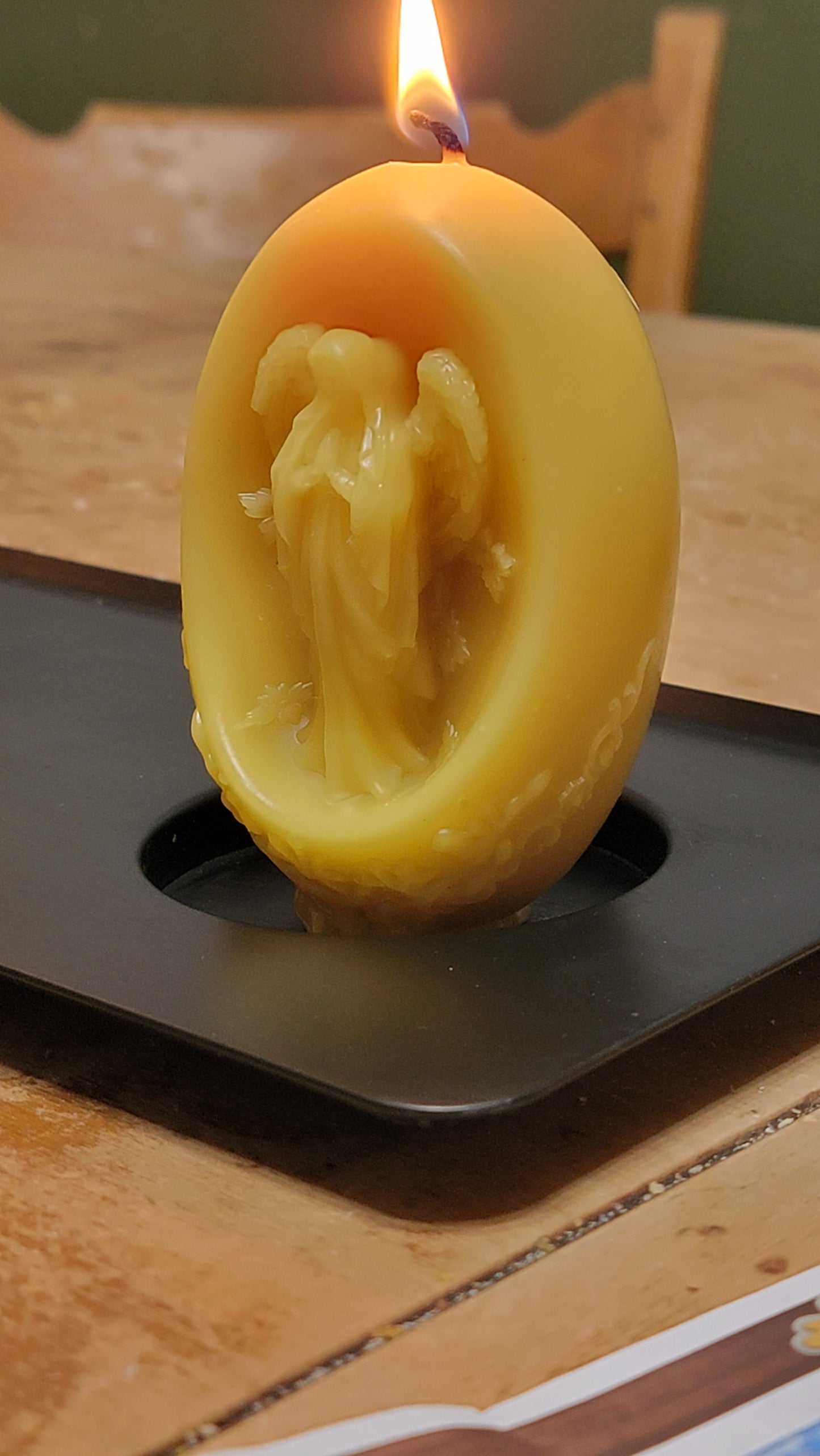 Angels We Have Heard on High | Christmas Beeswax Candle