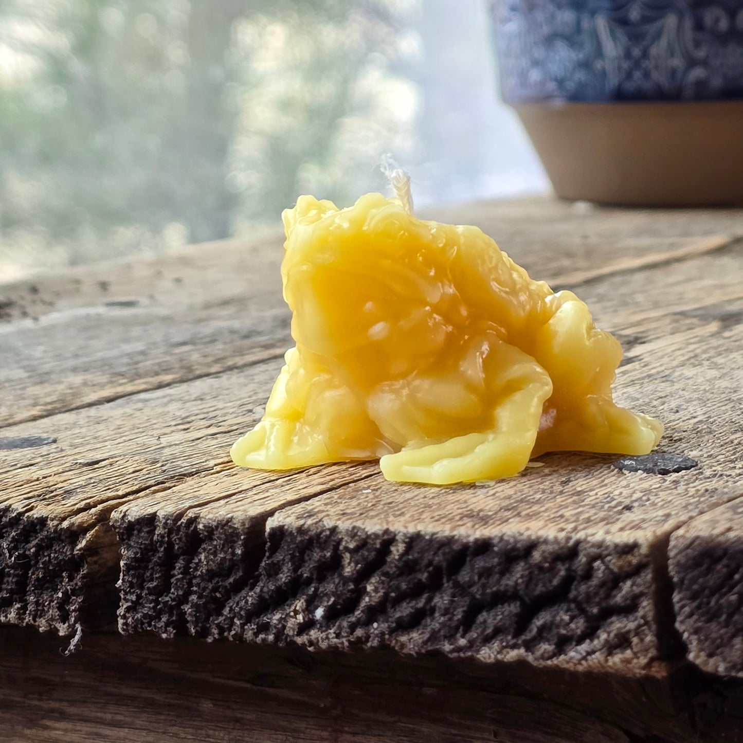 Toad, Set of 3 | Beeswax Candle