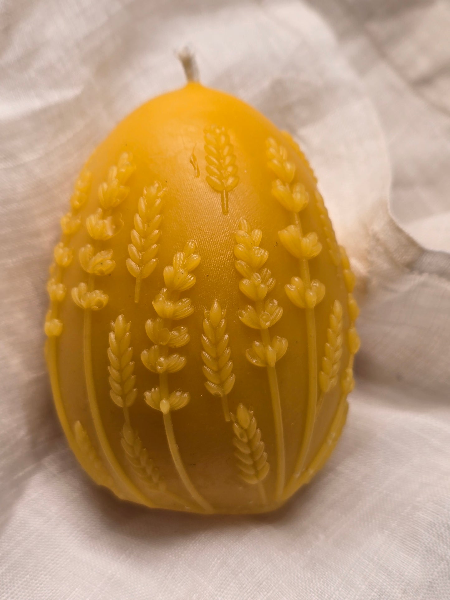 Lavender Egg | Beeswax Candle