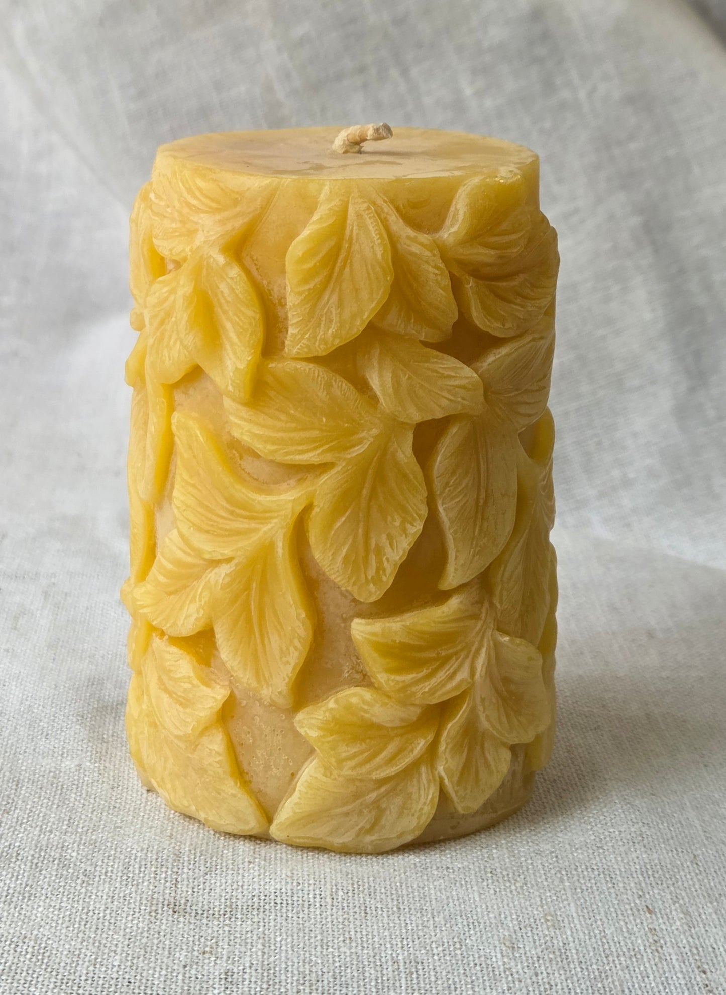 Big Bumblebee Pillar | Beeswax Candle