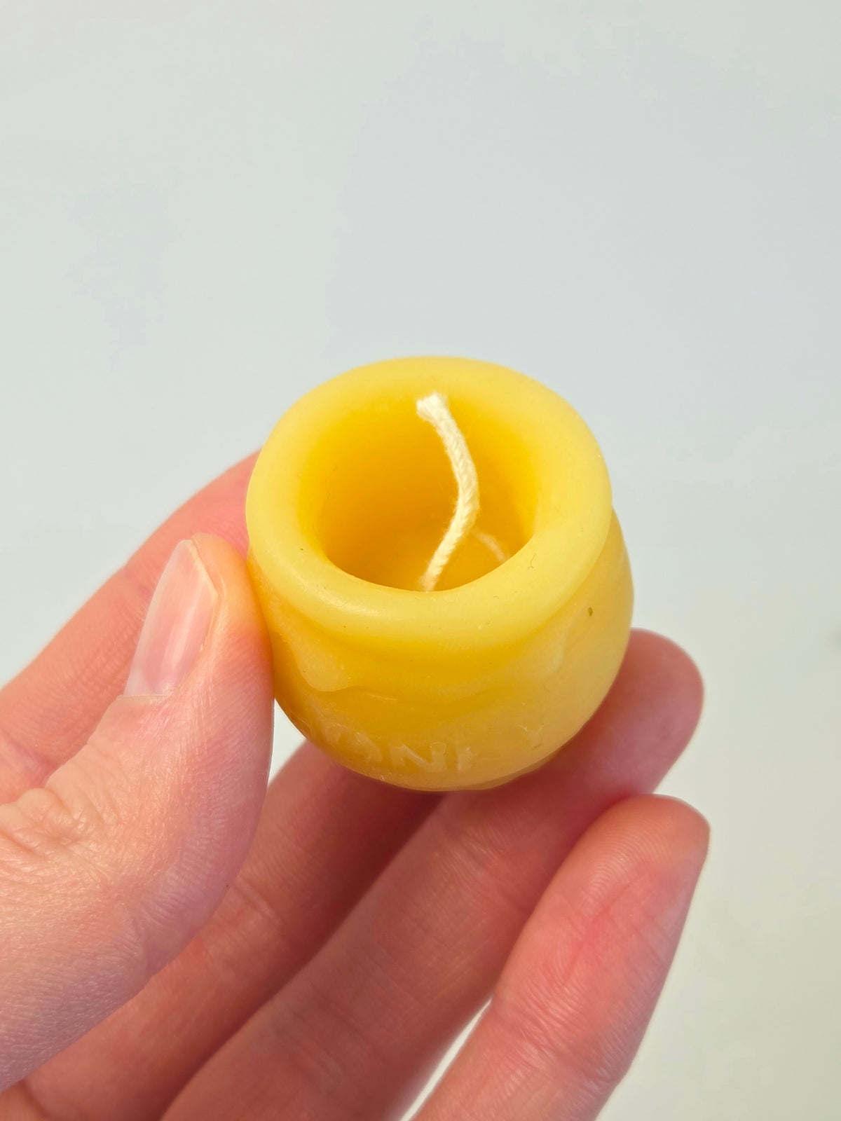 Mini Honey Pot | Beeswax Candle