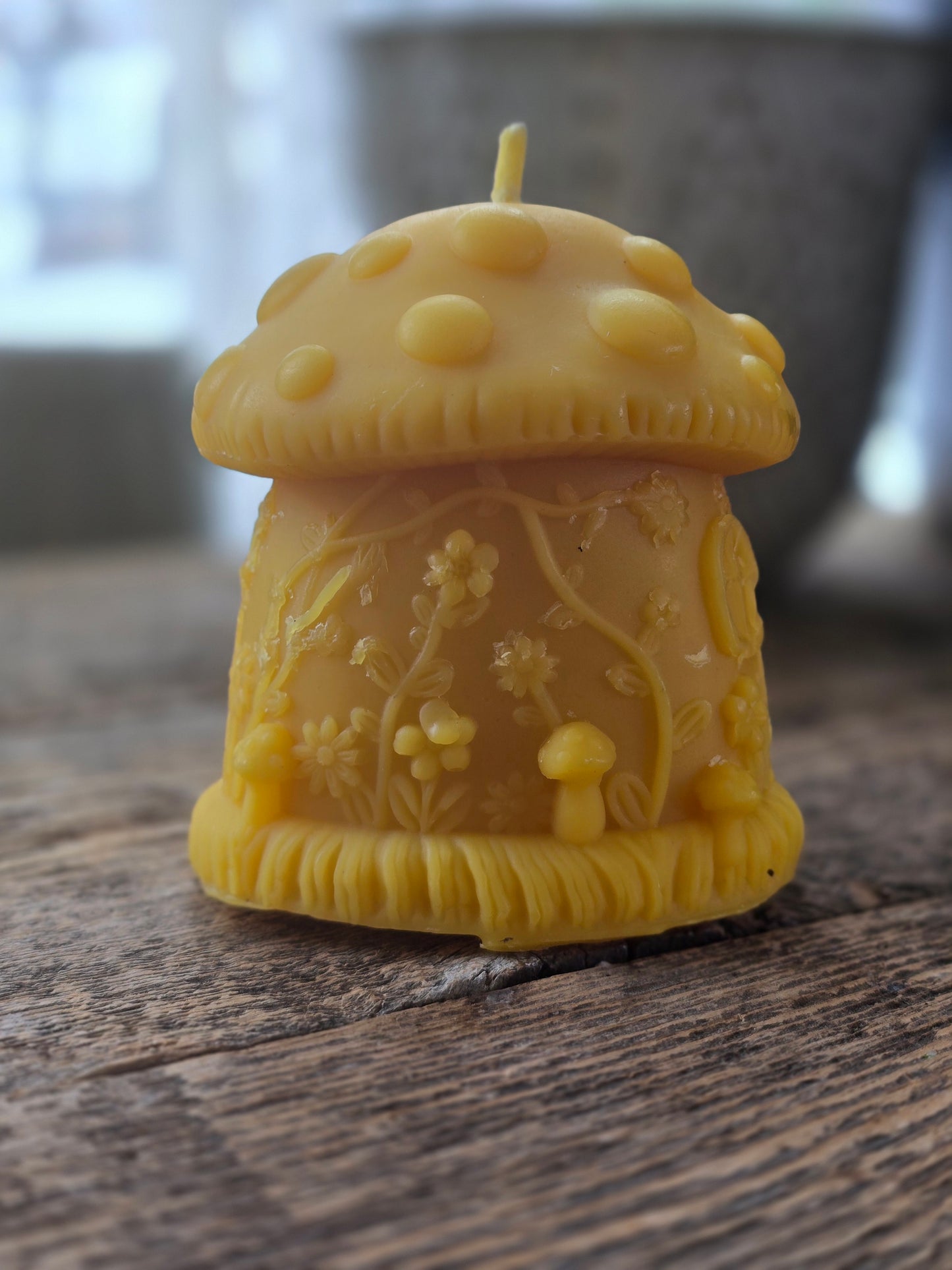 Mushroom Haus | Beeswax Candle