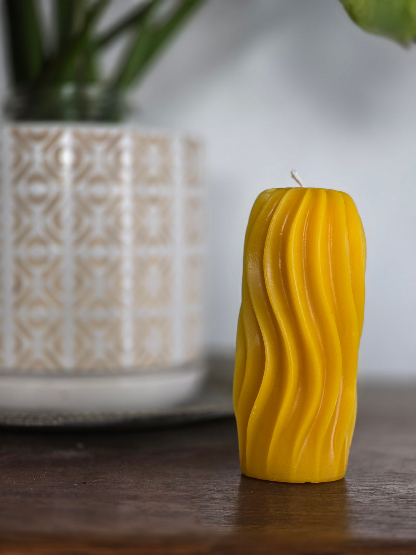 Ebb & Flow Pillars | Beeswax Candles