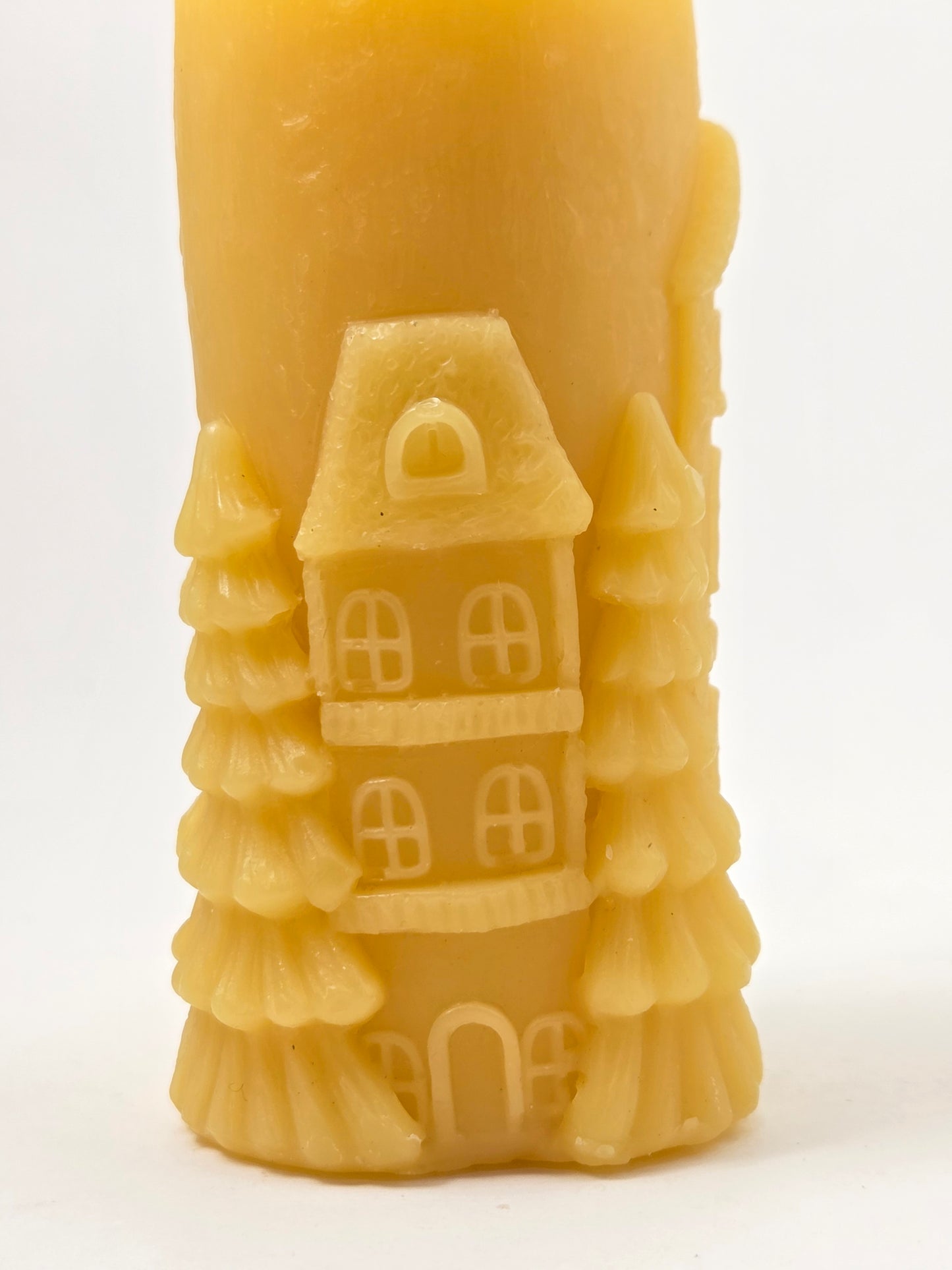 Clock Tower Pillar | Beeswax Candle