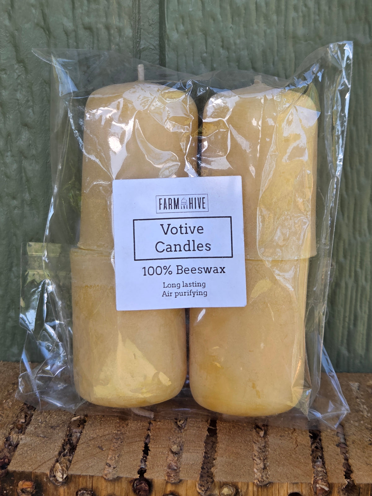 Classic Votives - Pack of 4 | Beeswax Candles