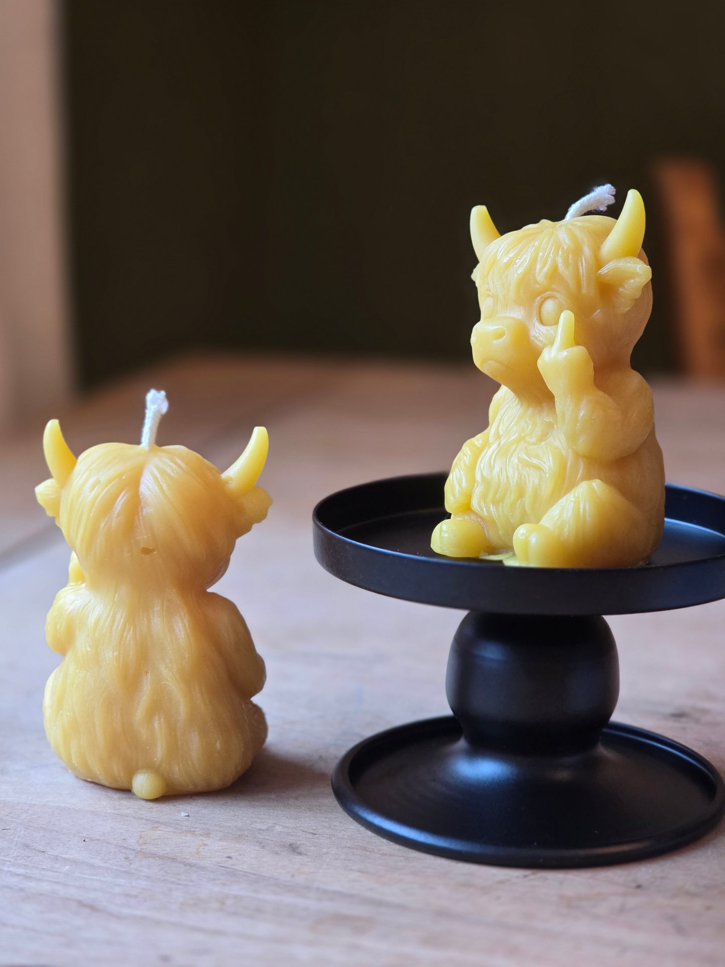 Foul Cow | Beeswax Candle