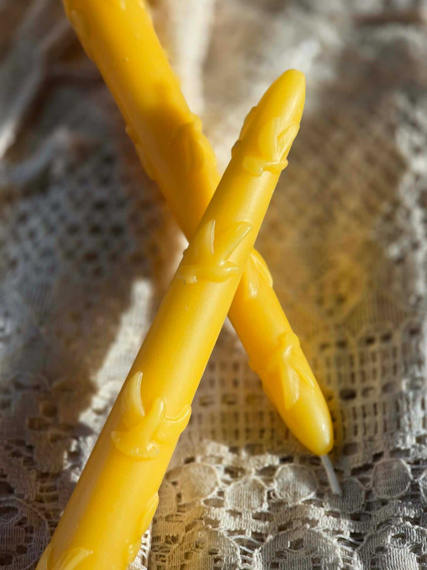 Eternal Peace Taper - Set of 2 | Beeswax Candles