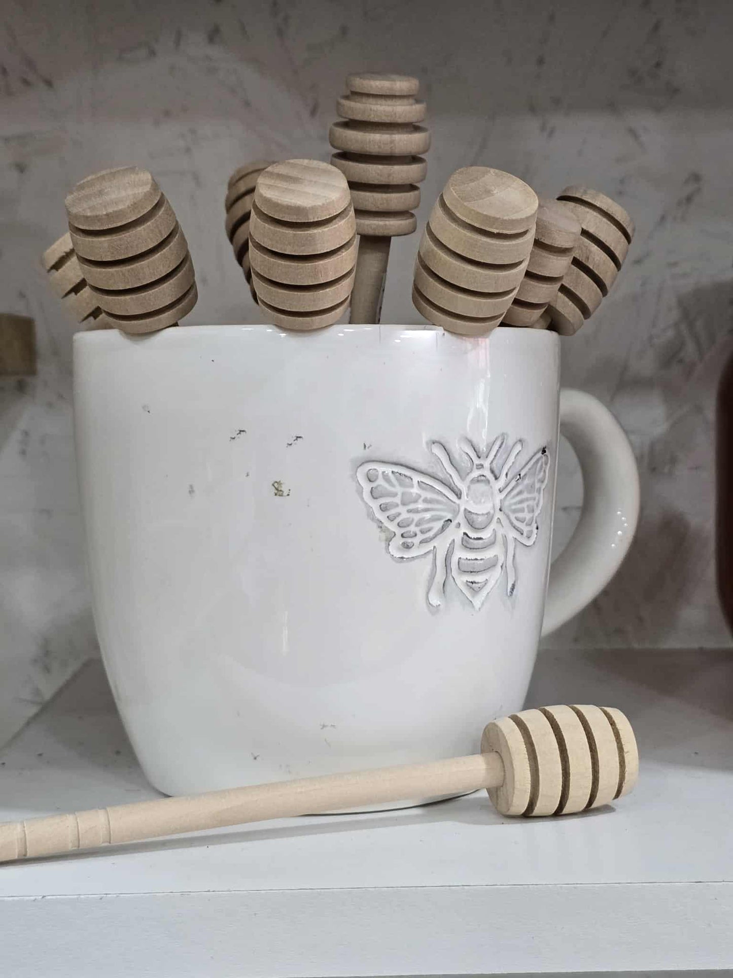Solid Wood Honey Dipper