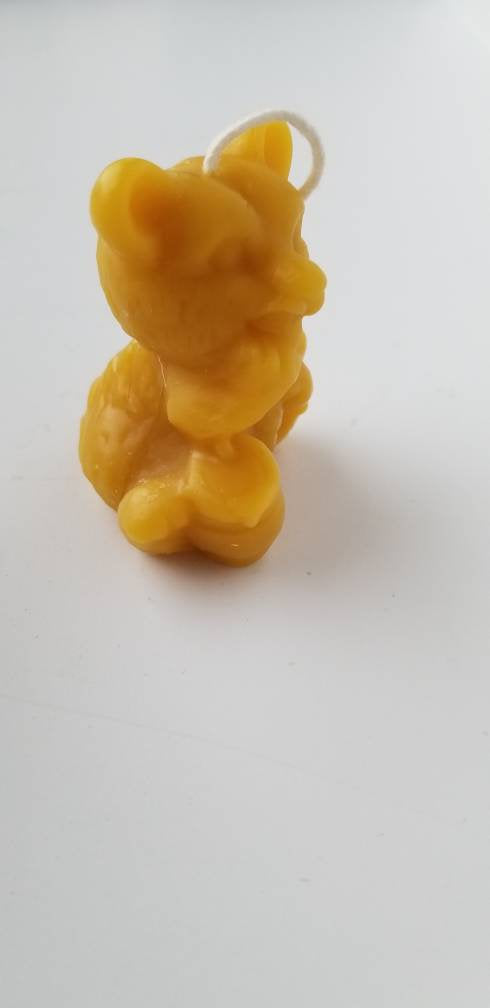 Honey Pot Baby Bear Votive | Beeswax Candle