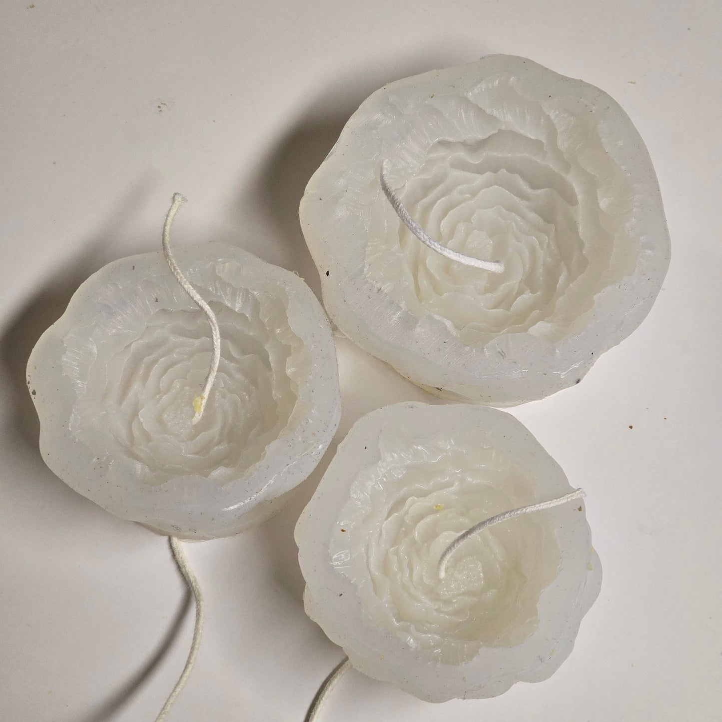 Three Peonies - DIY Candle Mold Set