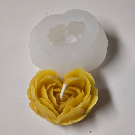 Rose Heart - DIY Candle Mold