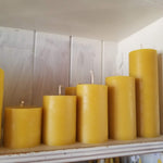 3 Inch wide Pillar Candles - 5 sizes