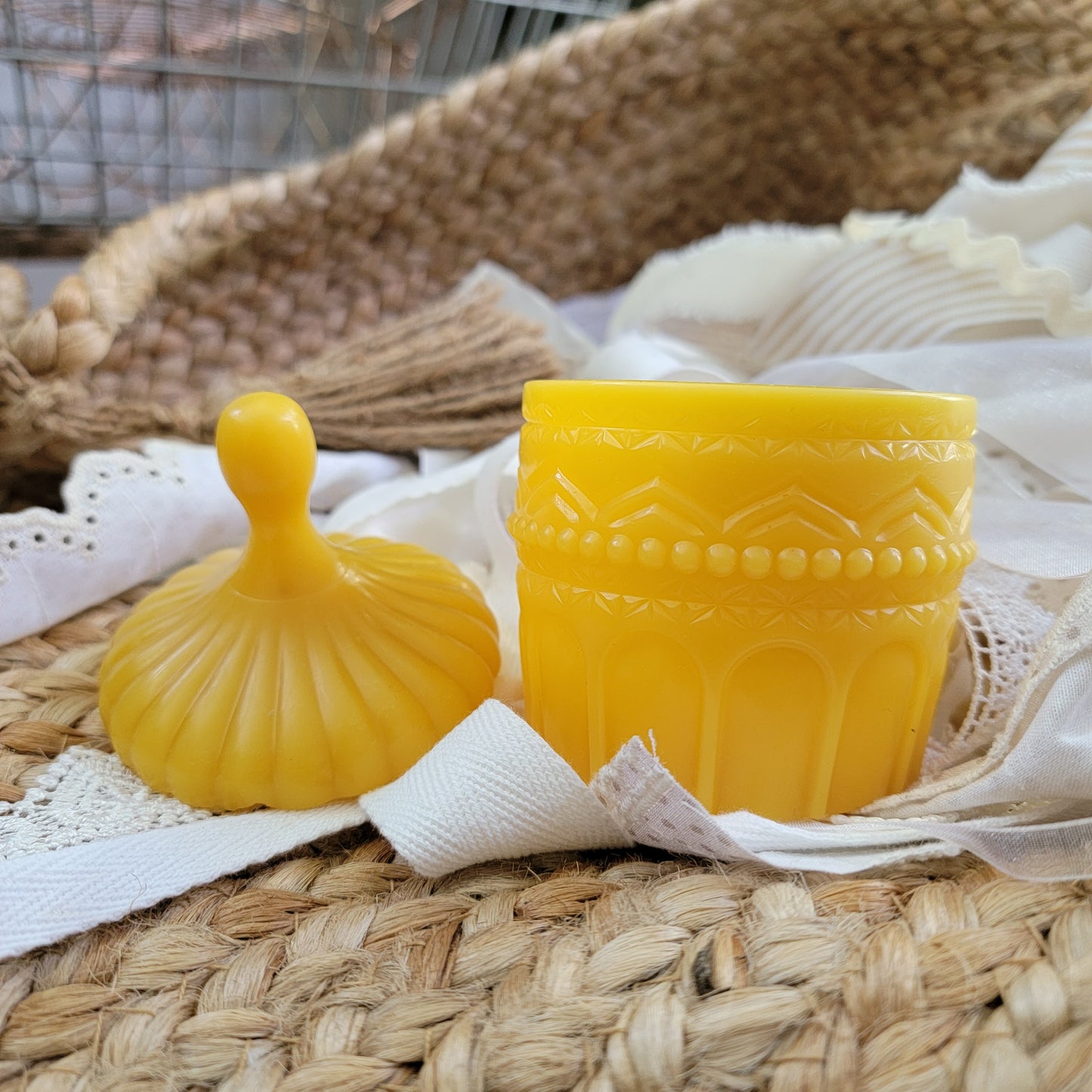 Beeswax Trinket Box