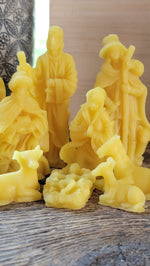 The Simple Shepherd Beeswax Nativity Set Small 10 Piece