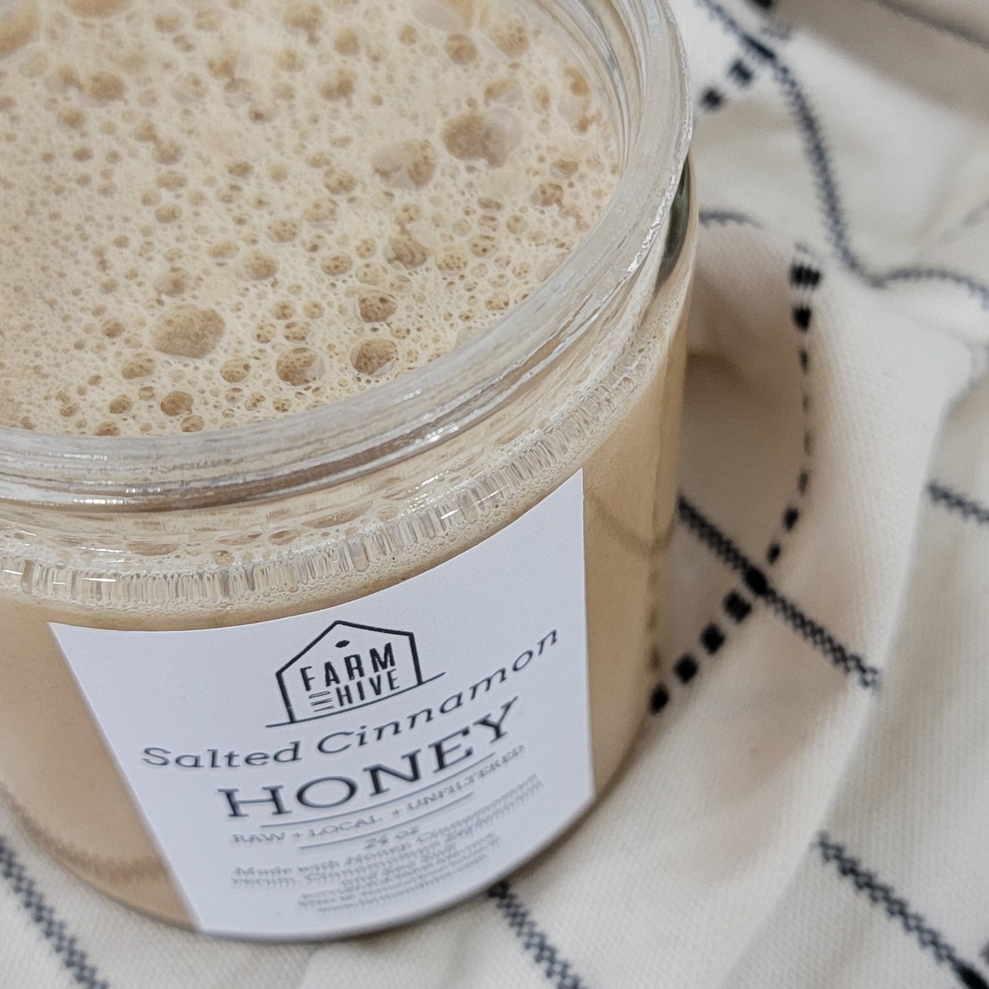 Salted Cinnamon Creamed Honey