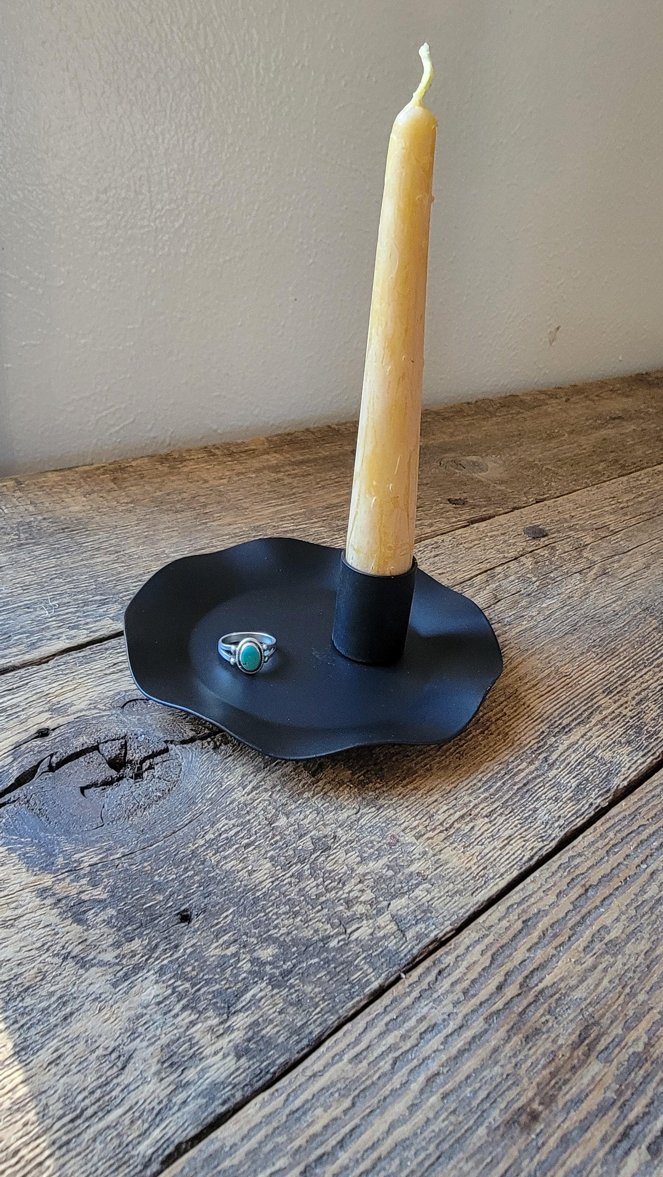 Taper and Pillar Candle plate holder- dual magnetic
