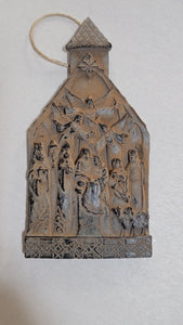 Nativity ornament - Angels we have heard on high