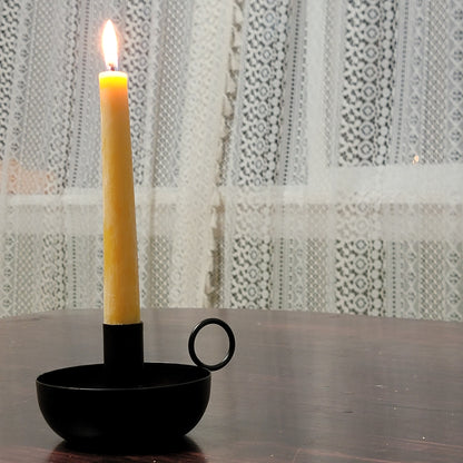 Taper Candle Holder -Round Tinsmith