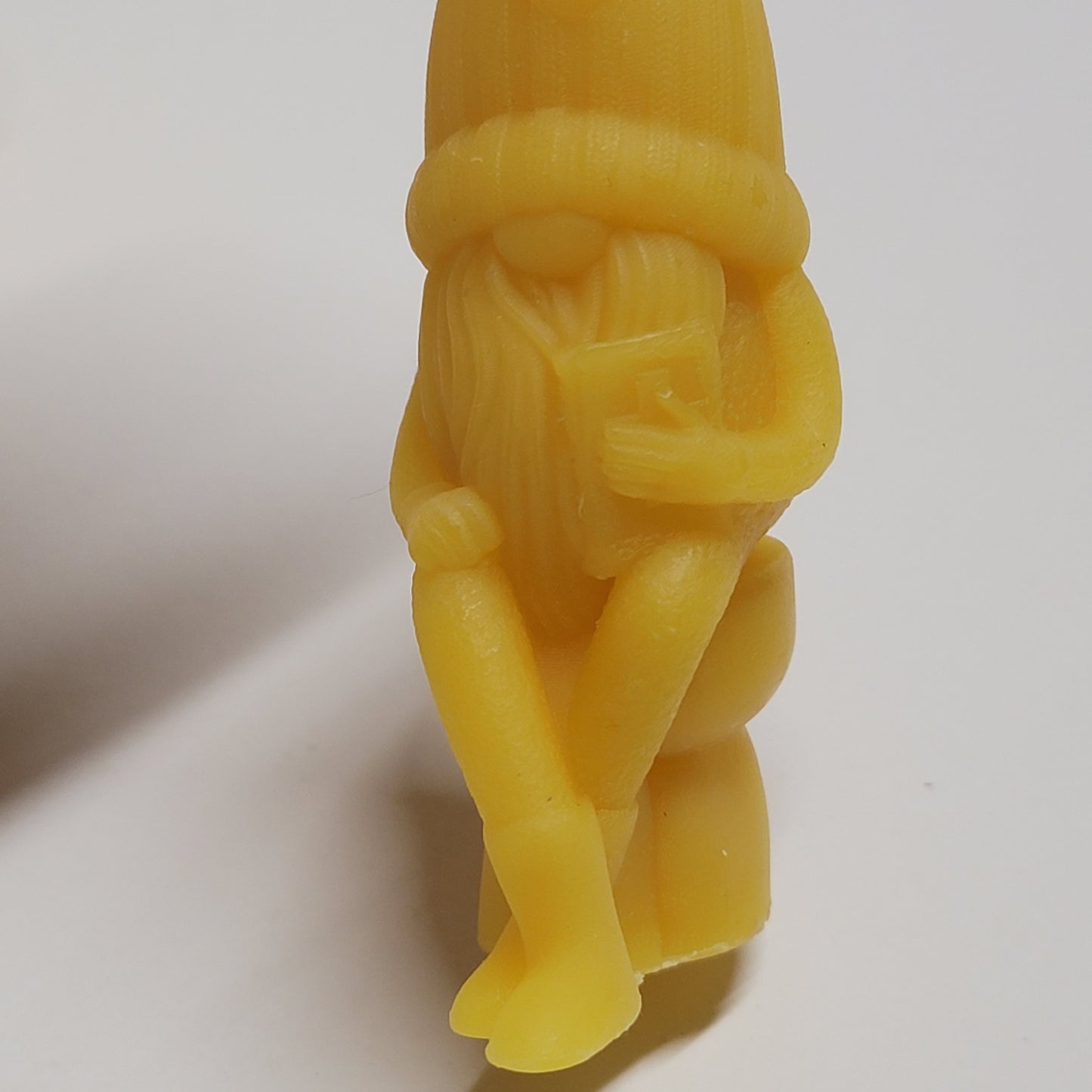 Gnome with Bible | Beeswax Candle