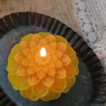 Let it go Lotus Ball beeswax candle