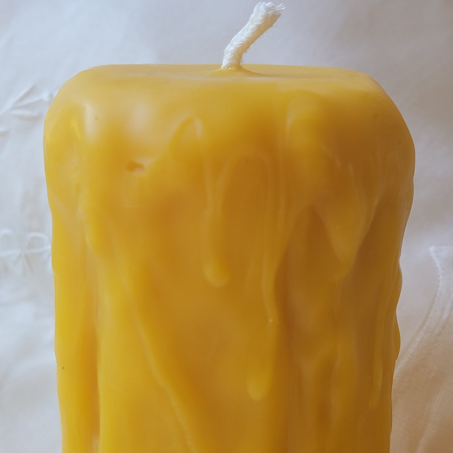 Drippy Pillars Beeswax Candles