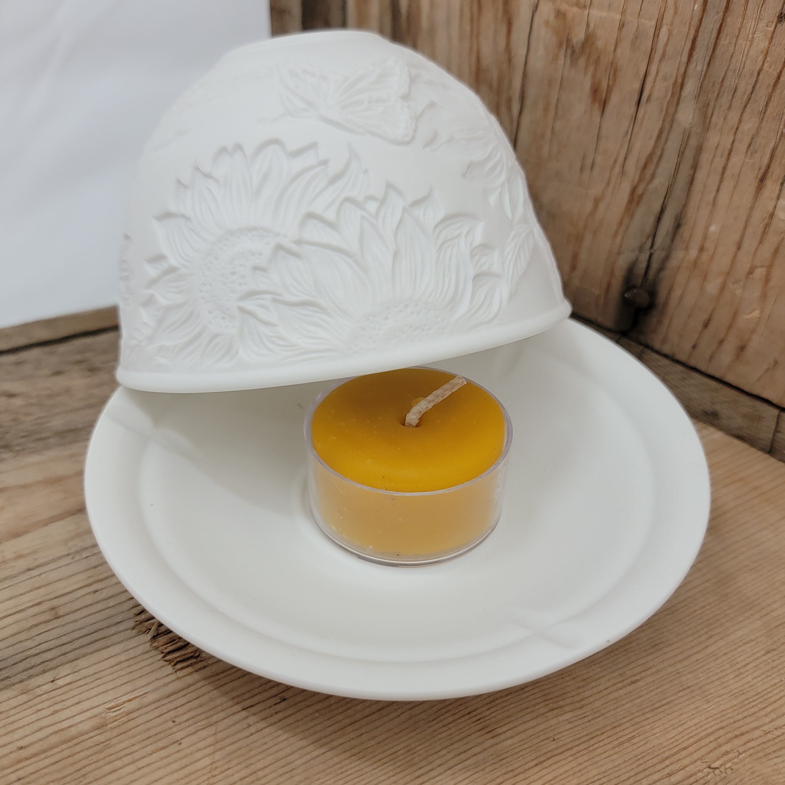 Porcelain Dome Tealight luminary, 3 styles