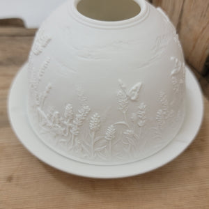 Porcelain Dome Tealight luminary, 3 styles