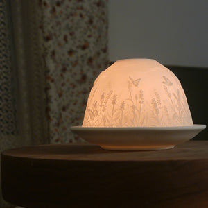 Porcelain Dome Tealight luminary, 3 styles