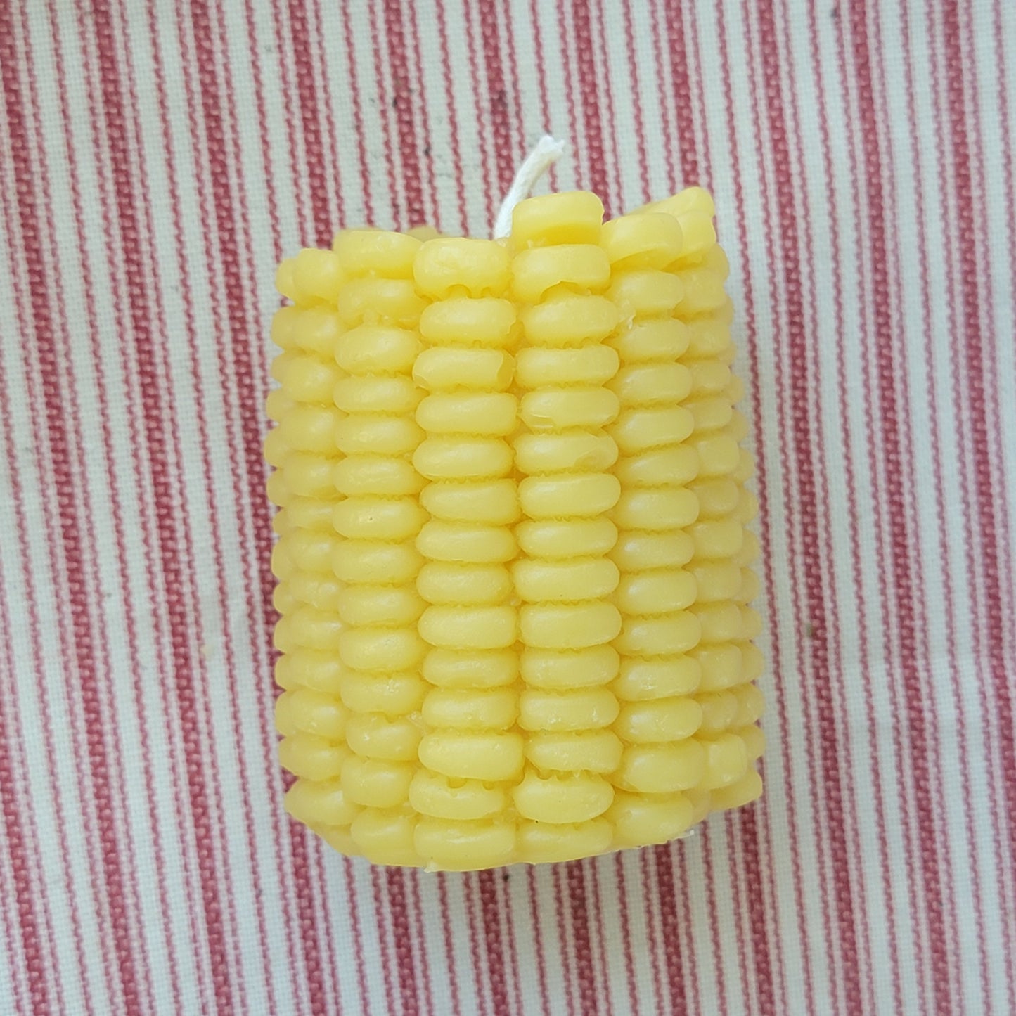 Corn Cob Half Beeswax Candle