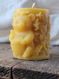 Honey Bear Pillar | Beeswax Candle