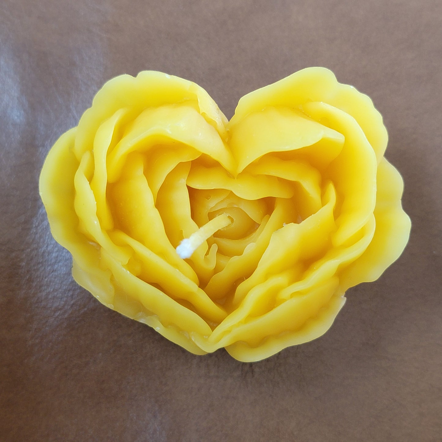 Rose petal heart