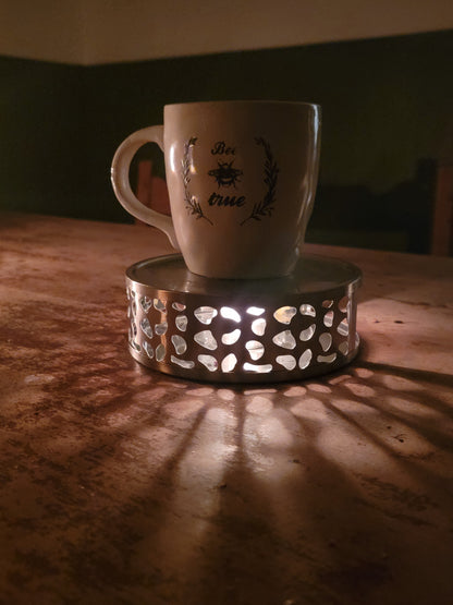 Tealight Teapot warmer with candles