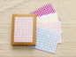 Gingham Check | Blank Inside Note Card Set