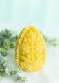 Carved Egg | Beeswax Candle