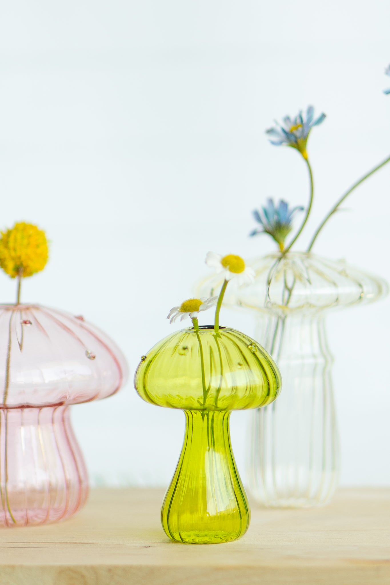 Mushroom Bud Vase