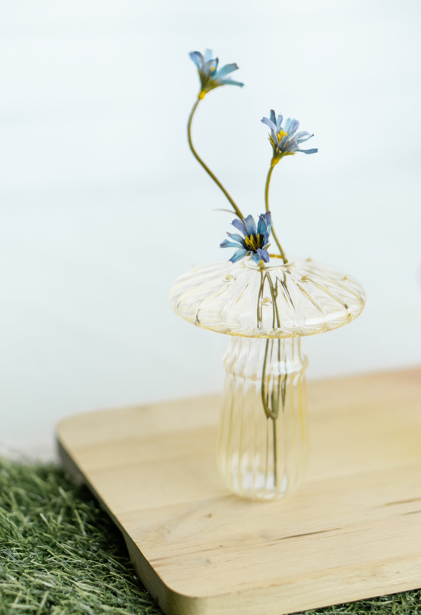 Mushroom Bud Vase