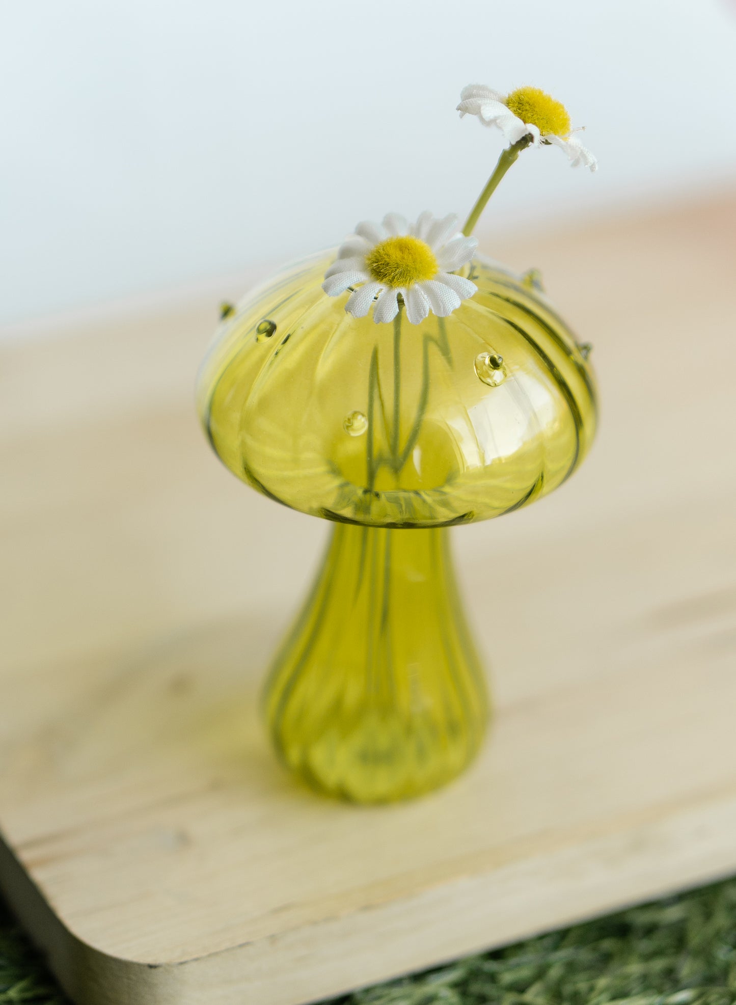 Mushroom Bud Vase
