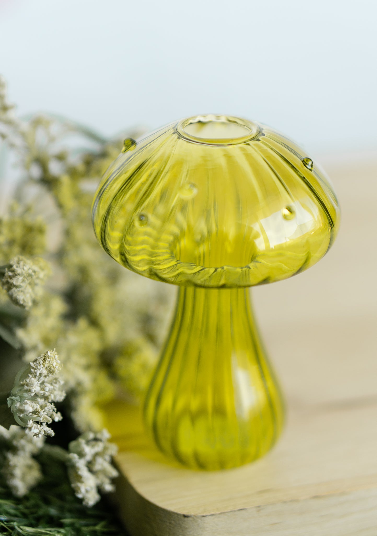 Mushroom Bud Vase